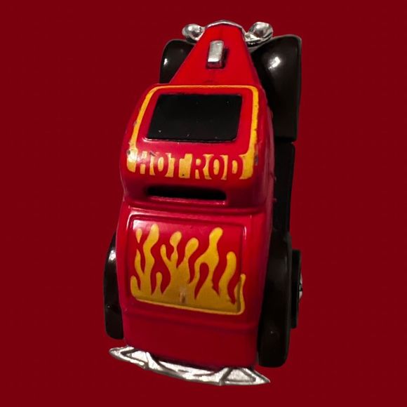 VINTAGE 1979 HOT WHEELS REAL RIDERS HIRAKER HOT ROD RED WITH FLAMES - Picture 3 of 4